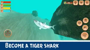 巨型虎鲨模拟器3D截图1