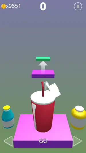 扔瓶子3D－三次元免费物理模拟游戏截图1