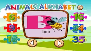 ABC 字母拼图幼儿园拼图游戏的孩子们截图1