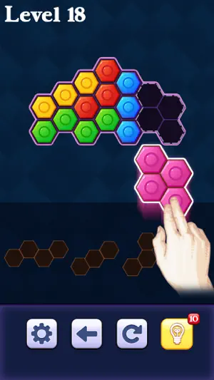 Block Hexa Puzzle 2019截图1