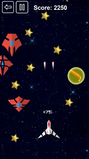 航天器 拱廊 冒险 - UFO 射击游戏截图3