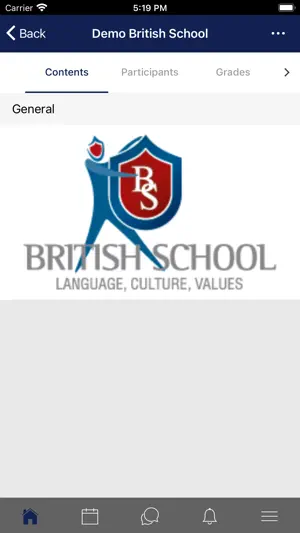 Campus Virtual British School截图5