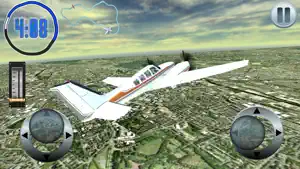 真正的飞行员飞行模拟：驱动器Airoplane 3D截图4
